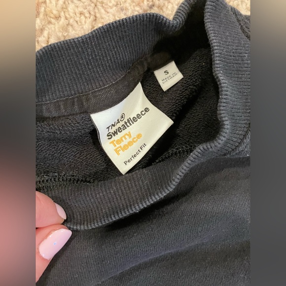 Aritzia Perfect Fit Sweatfleece Terry Sweatshirt - Sz S 🔥 - Picture 5 of 6